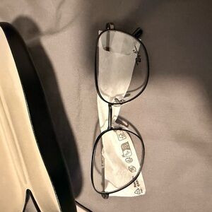 Ray-Ban Black Eyeglasses with Case